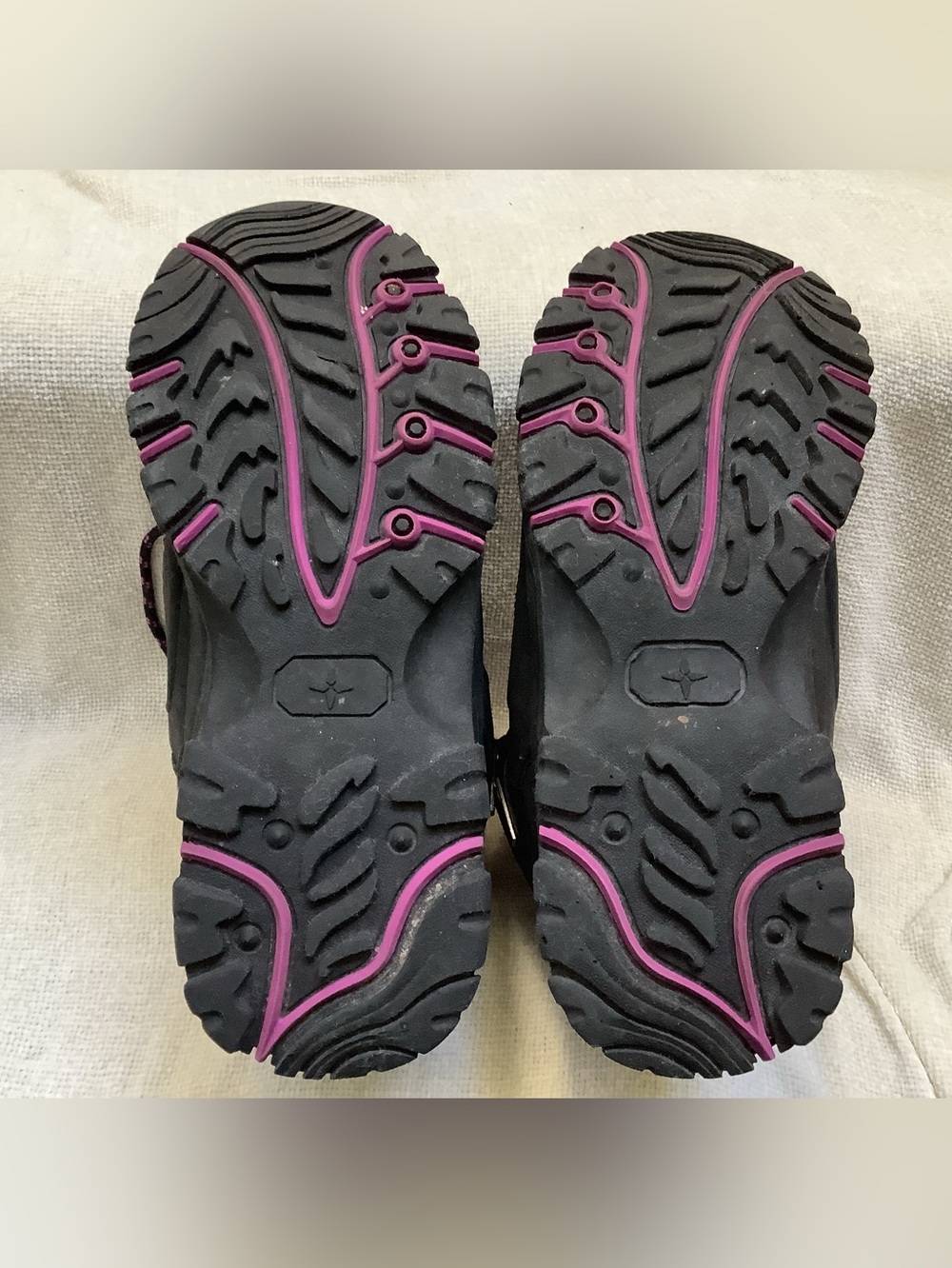 Mountain Warehouse Adventurer Ankle Boots-Black & Purple-Lace Up-Waterproof-9M - Picture 7 of 9
